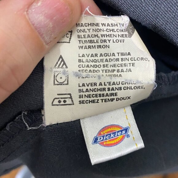 Dickies Mens Work Shirt Size 3XL Long Sleeve Button Up Pockets Gray Casual - Picture 8 of 8